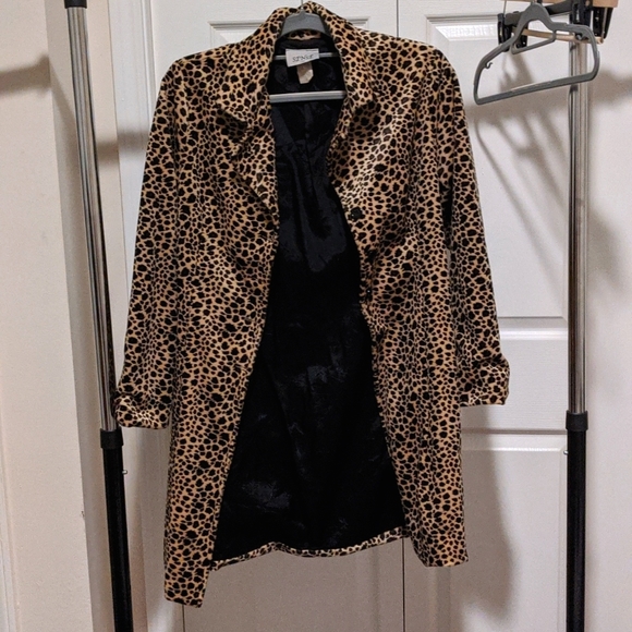 Sense USA Jackets & Blazers - Sense USA leopard print coat